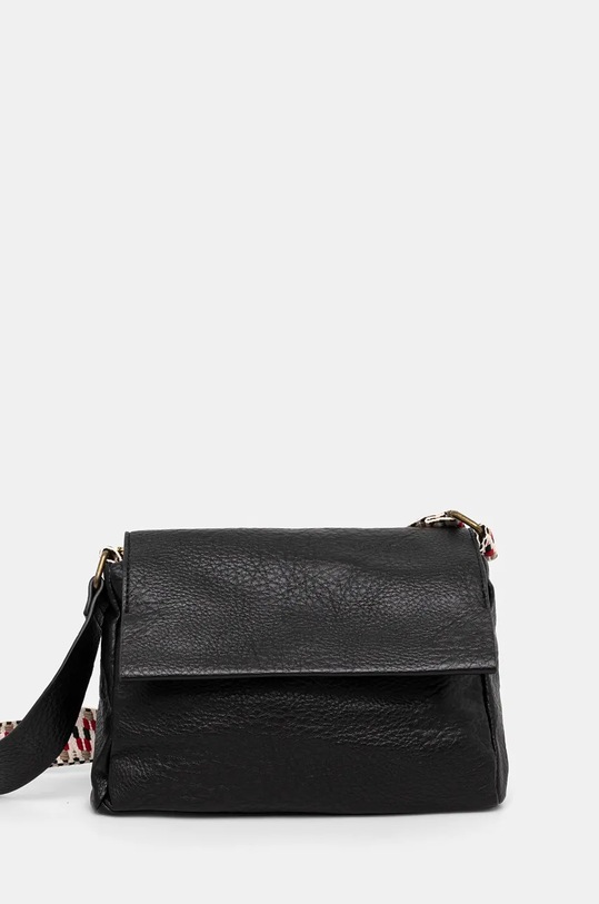 Kabelka dámska z ekologickej kože čierna farba nezmestí A4 čierna RW24.TOD732