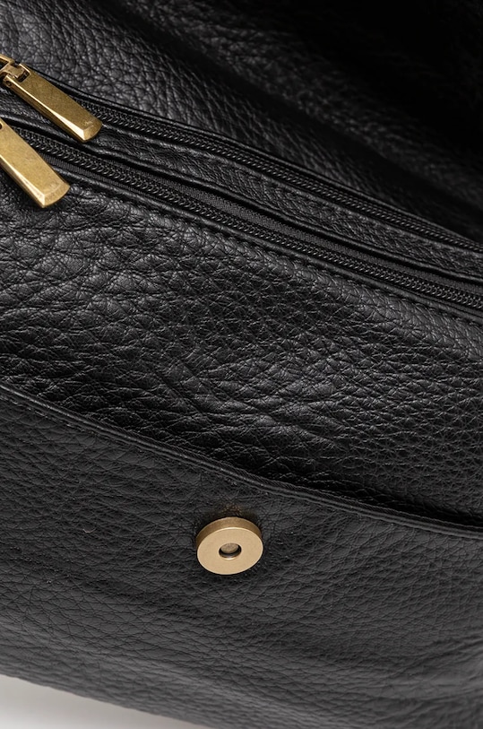 Kabelka dámska z ekologickej kože čierna farba RW24.TOD732 čierna