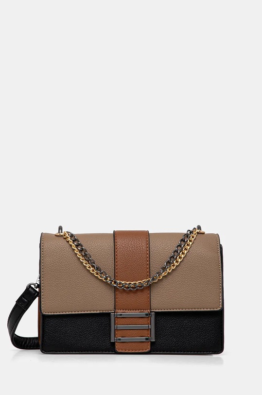 Torebka damska ze skóry ekologicznej kolor multicolor mieści A4 multicolor RW24.TOD735