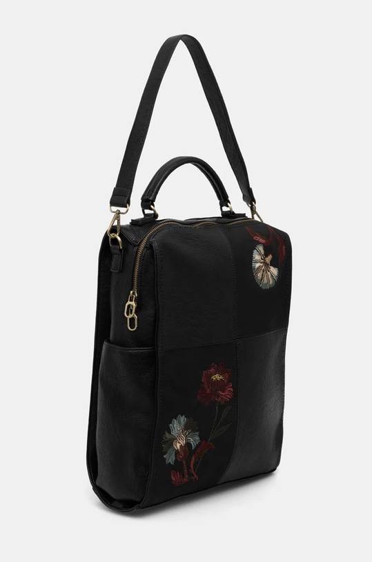 Batoh dámský s funkcí tašky, z ekologické kůže černá barva RW24.TOD805 černá RW24