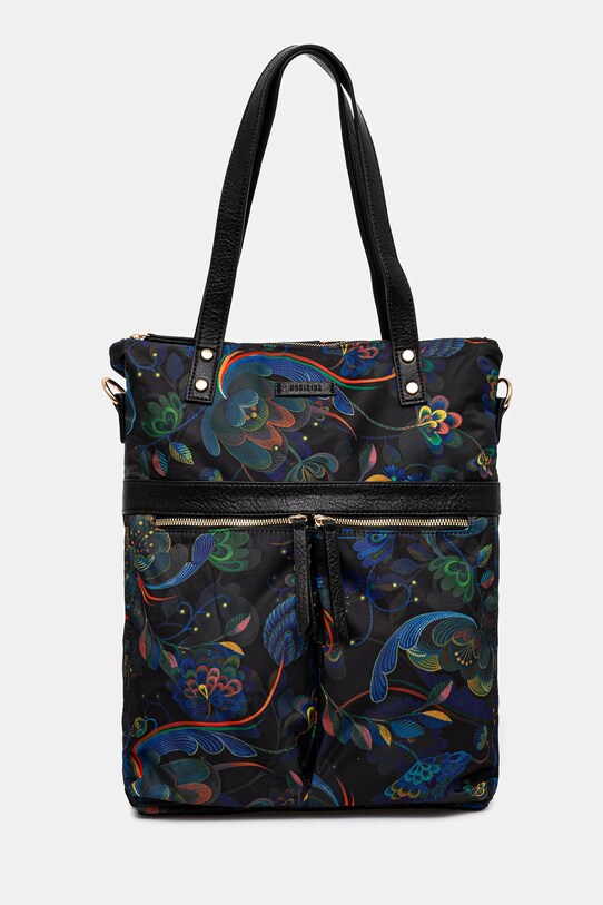 Plecak z funkcją torby damski z kolekcji Karolina Matyjaszkowicz x Medicine kolor multicolor RW24.TODB50 multicolor RW24