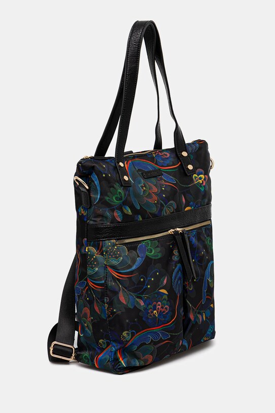 Akcesoria Plecak z funkcją torby damski z kolekcji Karolina Matyjaszkowicz x Medicine kolor multicolor RW24.TODB50 multicolor