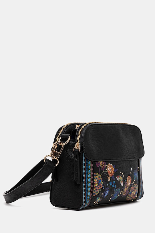 Doplnky Kabelka dámska z kolekcie Karolina Matyjaszkowicz x Medicine čierna farba RW24.TODB52 čierna