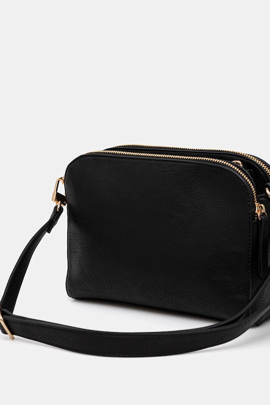 Kabelka dámska z kolekcie Karolina Matyjaszkowicz x Medicine čierna farba čierna RW24.TODB52
