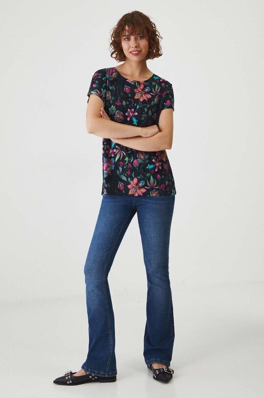 Medicine tricou din bumbac RW24.TSD032 negru RW24