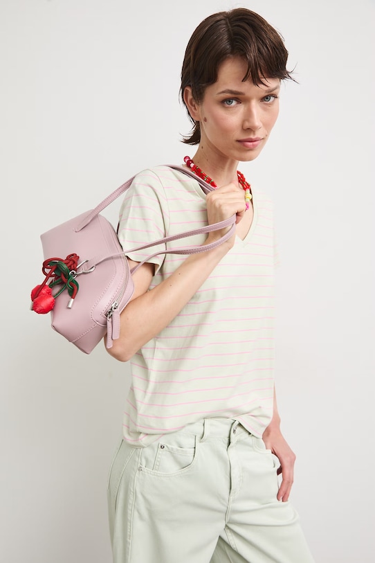 Medicine t-shirt wzorzyste zielony RW24-TSD043