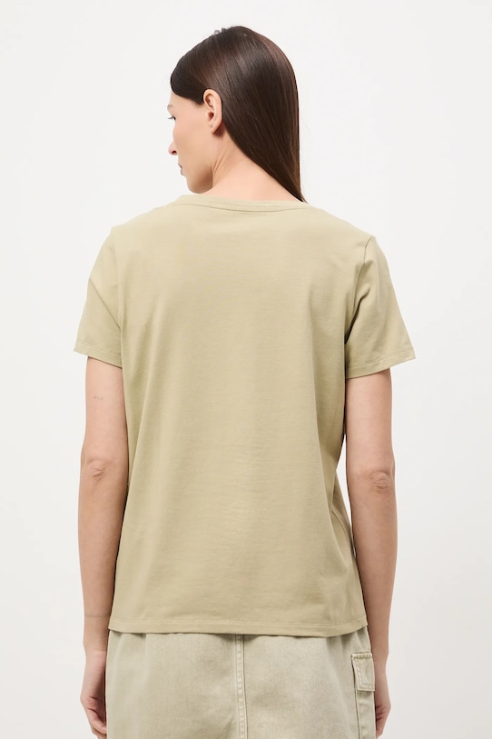 Odzież T-shirt bawełniany damski RW24.TSD043 zielony