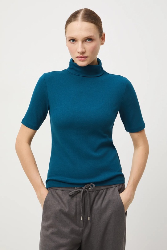 Medicine t-shirt z elastanem turkusowy RW24.TSD070