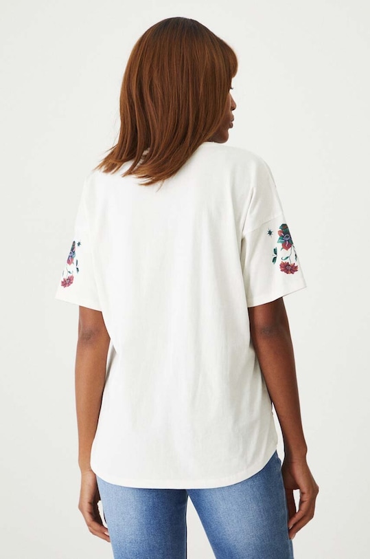 Îmbrăcăminte Medicine tricou din bumbac RW24.TSD108 bej