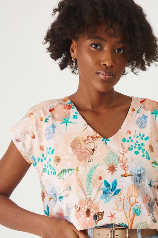 Îmbrăcăminte Medicine tricou din bumbac RW24.TSD151 multicolor