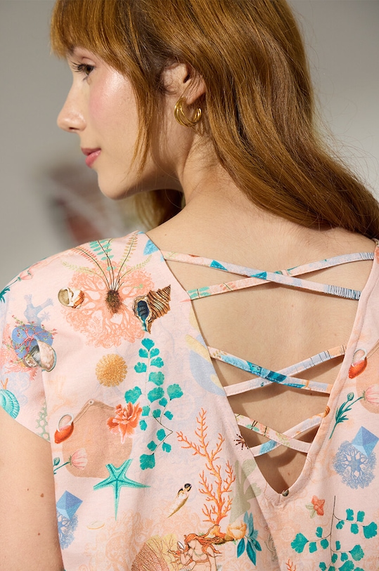 Medicine tricou din bumbac RW24.TSD151 multicolor RW24