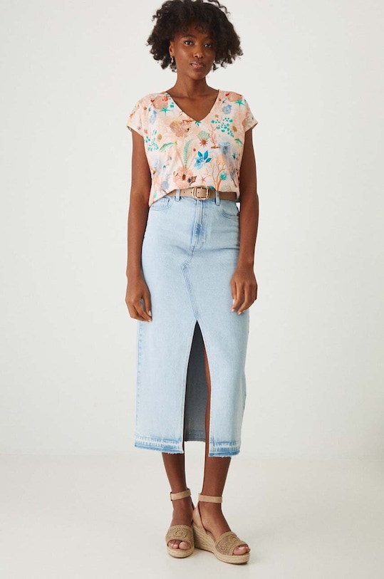 Medicine tricou din bumbac multicolor RW24.TSD151