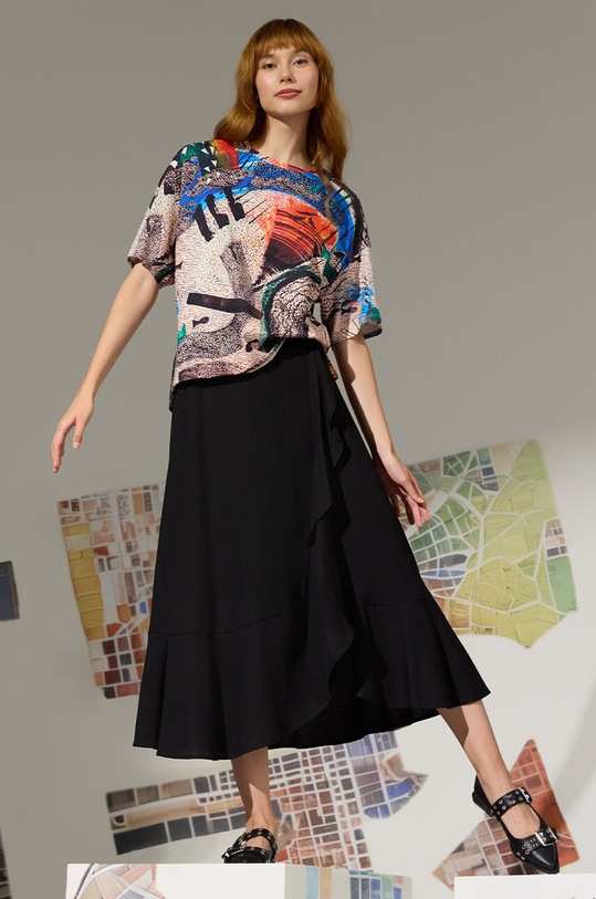 Bavlnené tričko dámske z kolekcie Kúzlo miest viac farieb RW24.TSD159