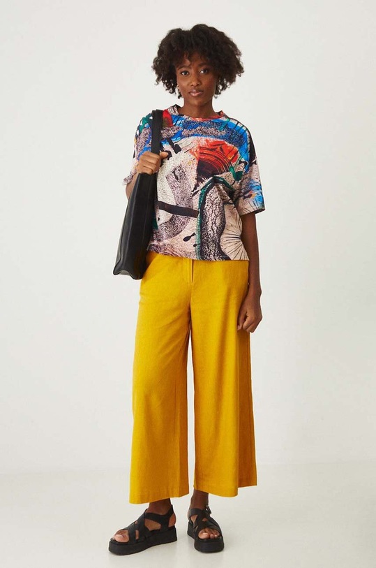 Oblečenie Bavlnené tričko dámske z kolekcie Kúzlo miest viac farieb RW24.TSD159 viacfarebná