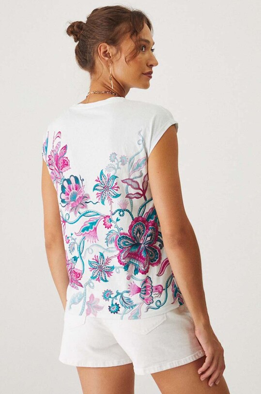 Îmbrăcăminte Medicine tricou din bumbac RW24.TSD202 bej