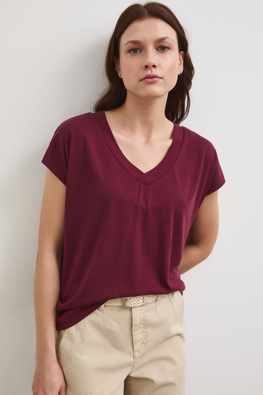 Medicine t-shirt z elastanem czerwony RW24-TSD404