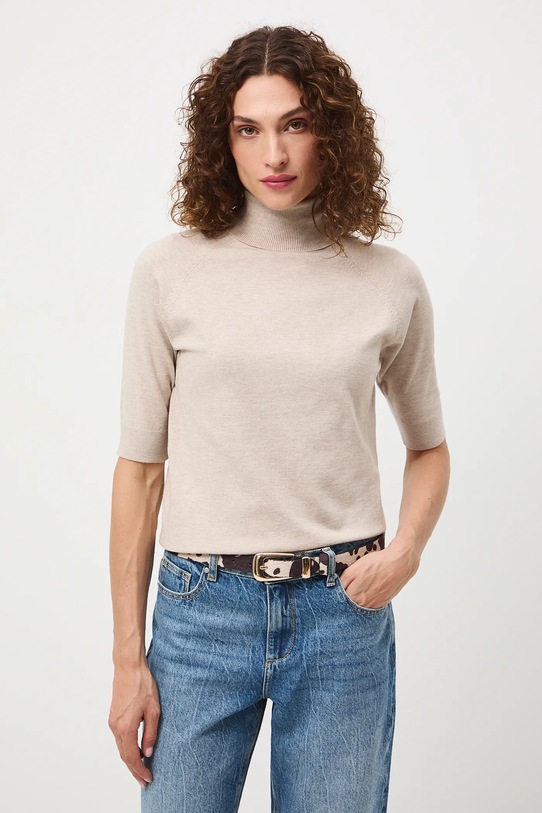 Medicine t-shirt slim beżowy RW24.TSD600