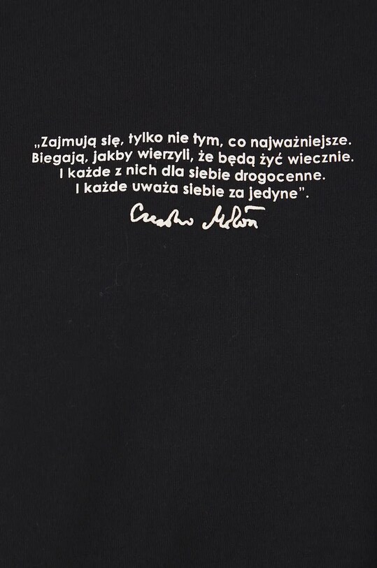 T-shirt damski – Medicine z okazji roku Miłosza, kolor czarny RW24.TSD655