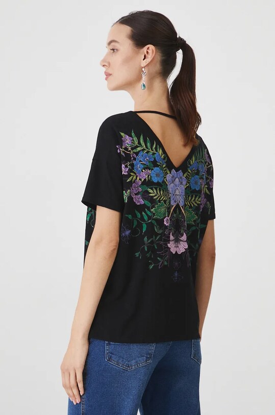 Medicine t-shirt bawełniany czarny RW24.TSD705