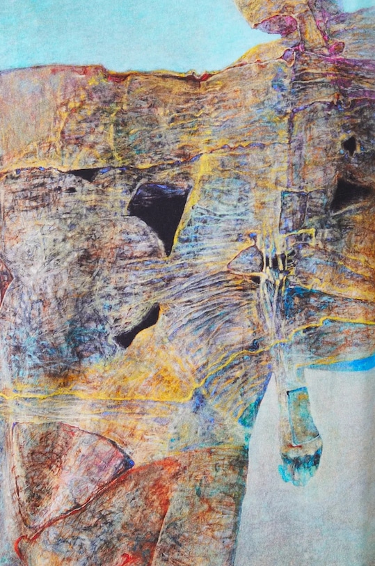 T-shirt bawełniany damski z kolekcji Zdzisław Beksiński x Medicine kolor zielony RW24.TSD855