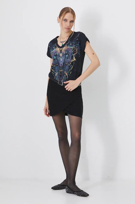 Medicine tricou din bumbac RW24.TSD950 negru RW24
