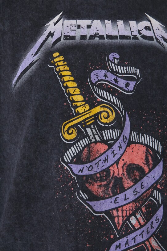 Βαμβακερό μπλουζάκι Medicine RW24.TSDA75 γκρί