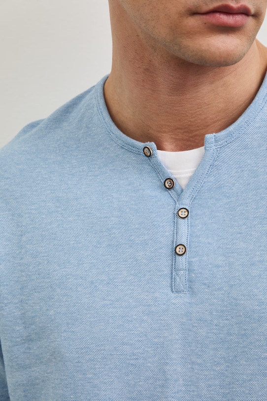 t-shirt basic męski bawełniany z elastanem RW24.TSM040