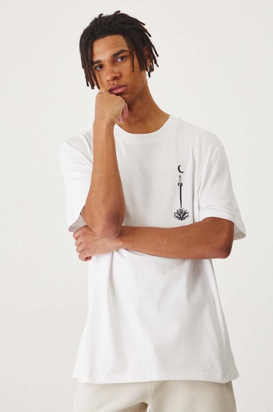 Medicine t-shirt bawełniany RW24.TSM110 biały RW24