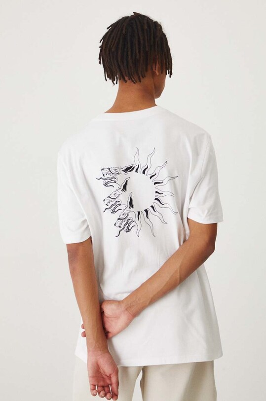 Odzież Medicine t-shirt bawełniany RW24.TSM110 biały