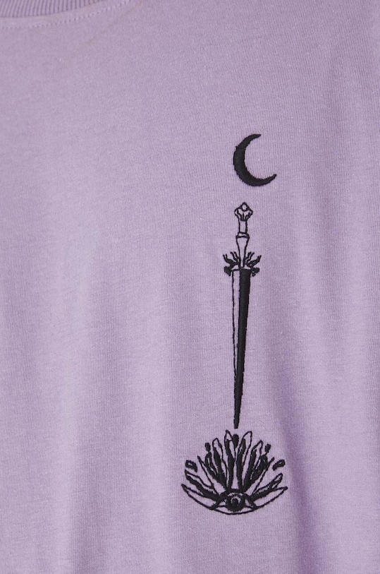 Medicine t-shirt bawełniany RW24.TSM110 fioletowy