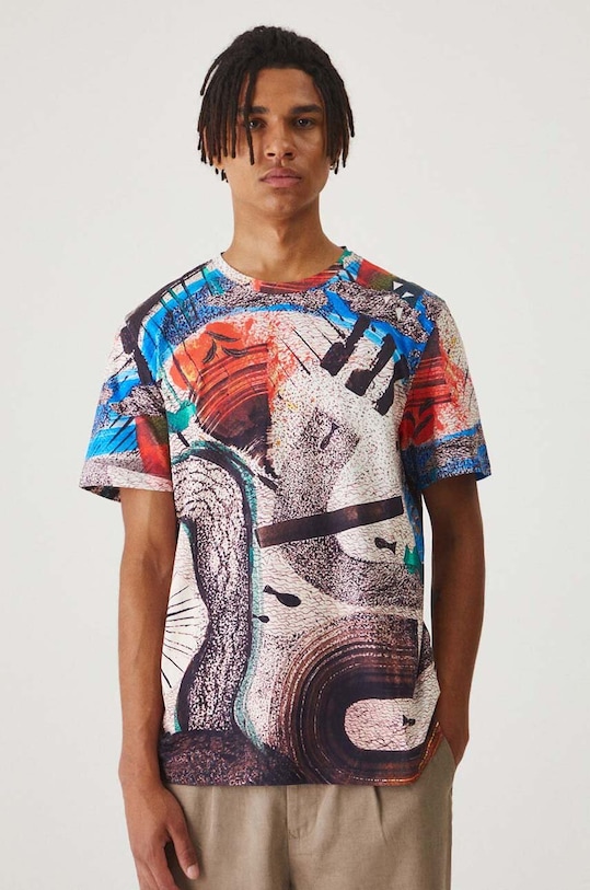 Medicine tricou din bumbac RW24.TSM157 multicolor RW24