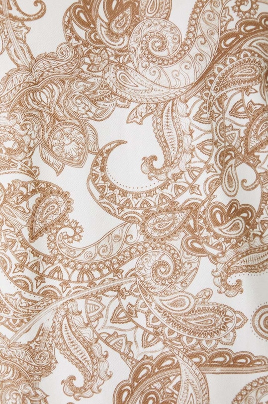 T-shirt bawełniany męski z domieszką elastanu wzorzysty kolor biały biały RW24.TSM327