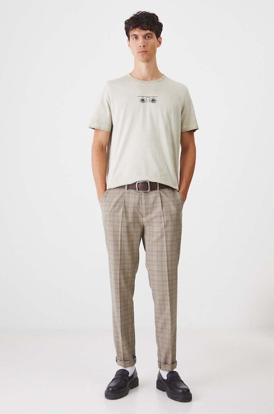 Тениска Medicine RW24.TSM407 бежов RW24