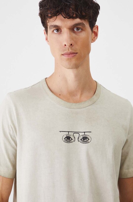 Тениска Medicine бежов RW24.TSM407