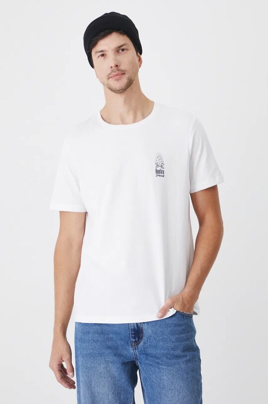 Medicine tricou din bumbac alb RW24.TSM480