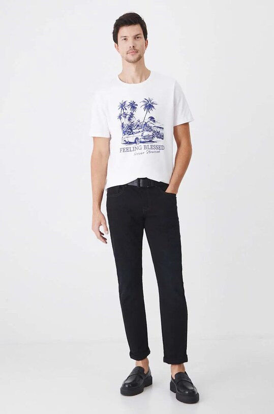 Medicine tricou din bumbac RW24.TSM485 alb RW24