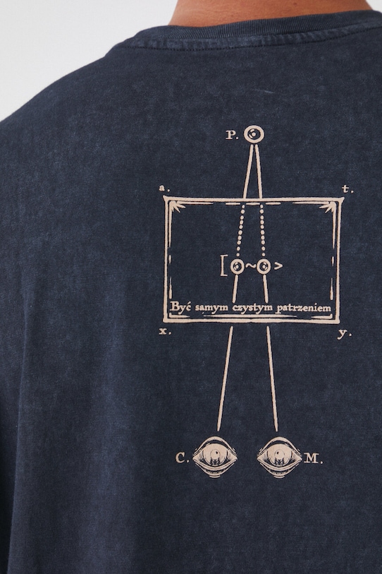 T-shirt bawełniany męski – Medicine z okazji roku Miłosza, kolor szary RW24.TSM650