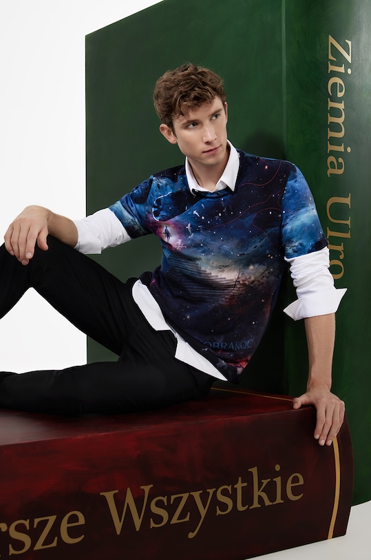 T-shirt męski – Medicine z okazji roku Miłosza, kolor multicolor wzorzyste multicolor RW24.TSM655