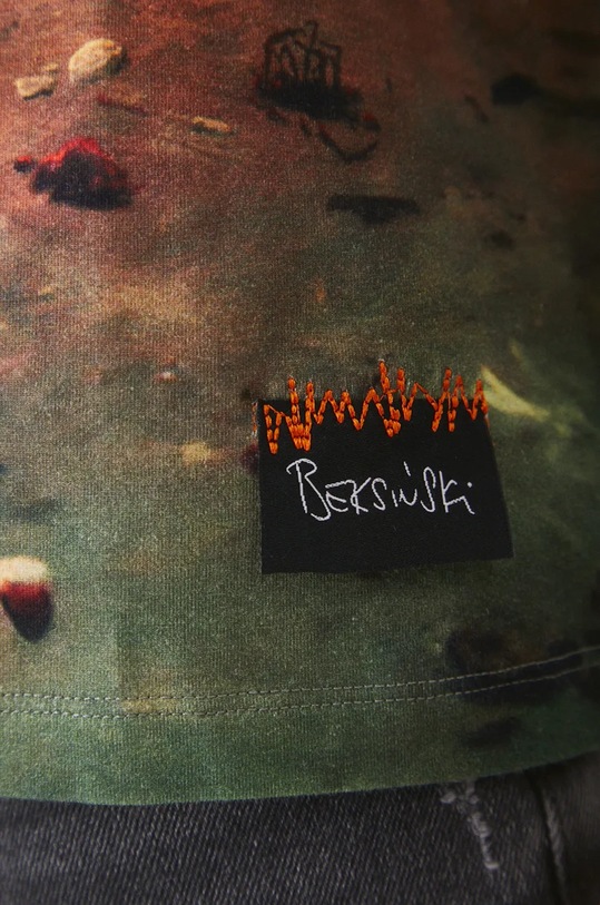 T-shirt męski z kolekcji Zdzisław Beksiński x Medicine kolor multicolor RW24.TSM852