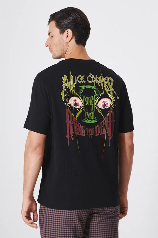 Odzież Medicine t-shirt bawełniany RW24.TSM874 czarny