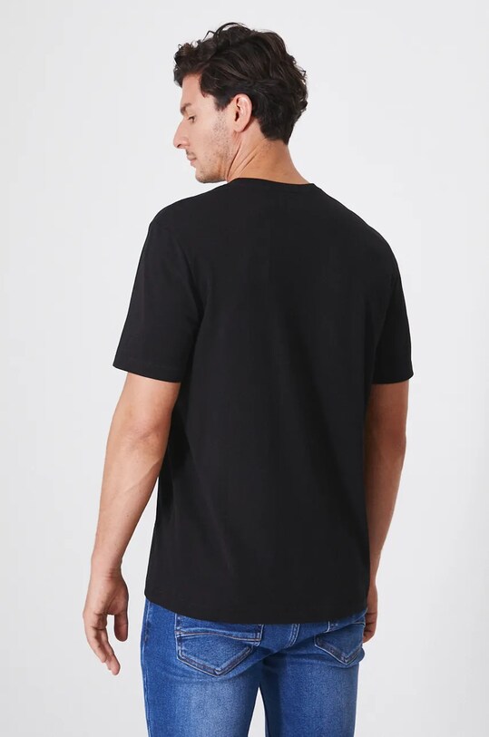 Odzież Medicine t-shirt bawełniany RW24.TSM910 czarny