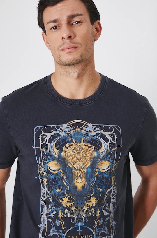 Хлопковая футболка Medicine RW24.TSM958 серый