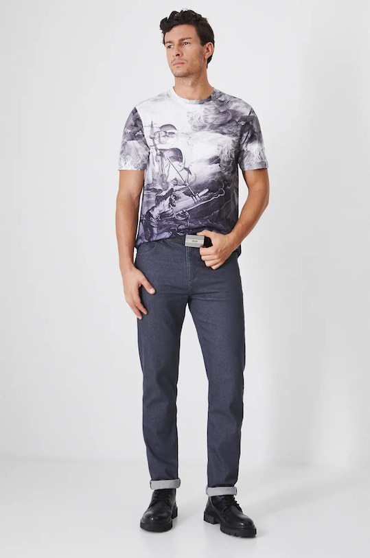 Odzież Medicine t-shirt bawełniany RW24.TSM962 biały