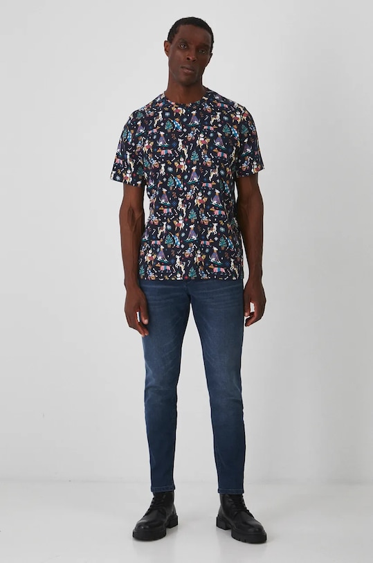 Medicine t-shirt RW24.TSMA22 granatowy RW24