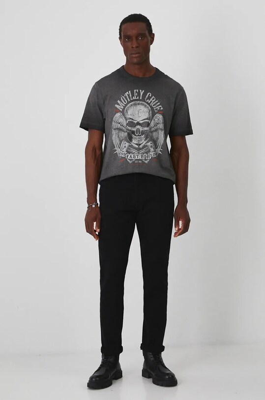 Medicine t-shirt bawełniany RW24.TSMA73 szary RW24