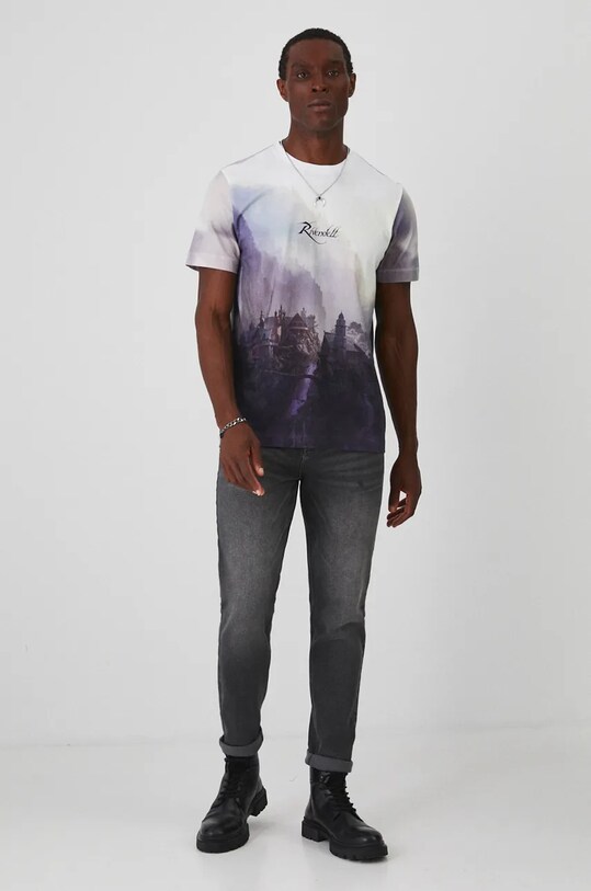 Oblečenie Bavlnené tričko pánske z kolekcie The Lord of the Rings viac farieb RW24.TSMA85 viacfarebná