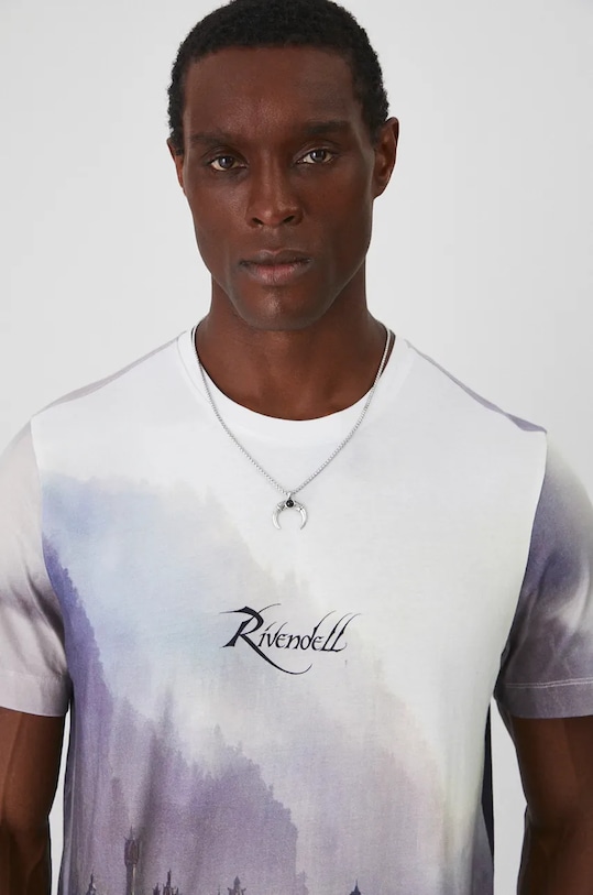 Bavlnené tričko pánske z kolekcie The Lord of the Rings viac farieb RW24.TSMA85 viacfarebná