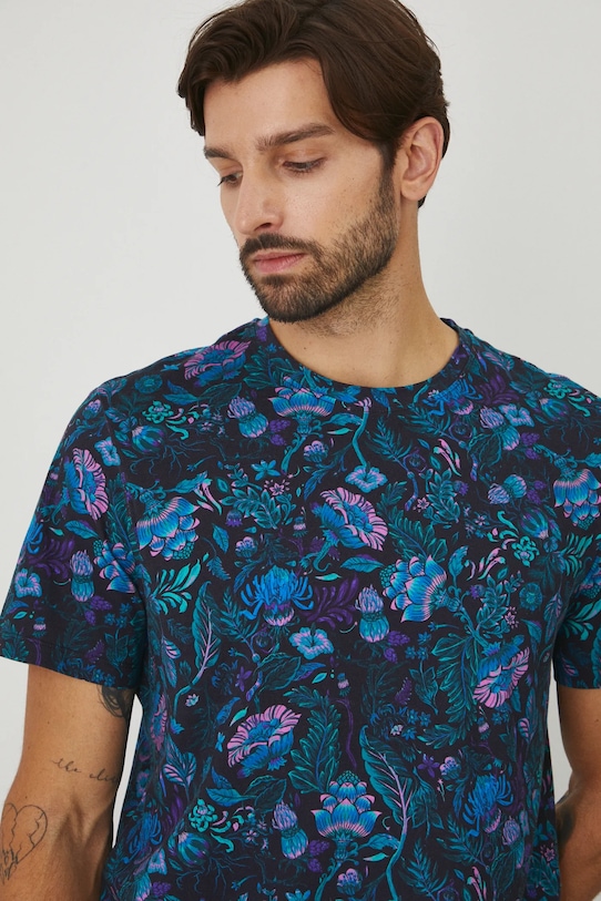 Бавовняна футболка Medicine чорний RW24.TSMB01