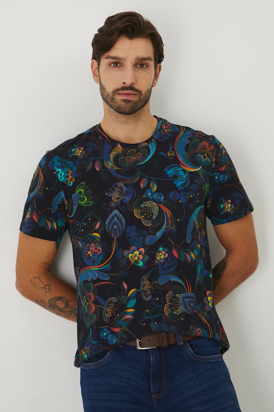 Medicine tricou din bumbac RW24.TSMB13 negru RW24