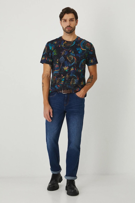 Îmbrăcăminte Medicine tricou din bumbac RW24.TSMB13 negru
